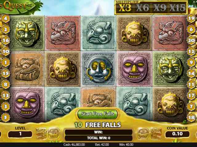 Бонусные вращения в аппарате Гонзо Квест Фри-спины в слоте Gonzo's Quest